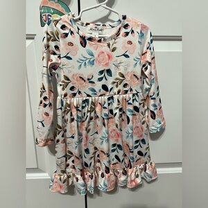 Floral Long Sleeve Dress